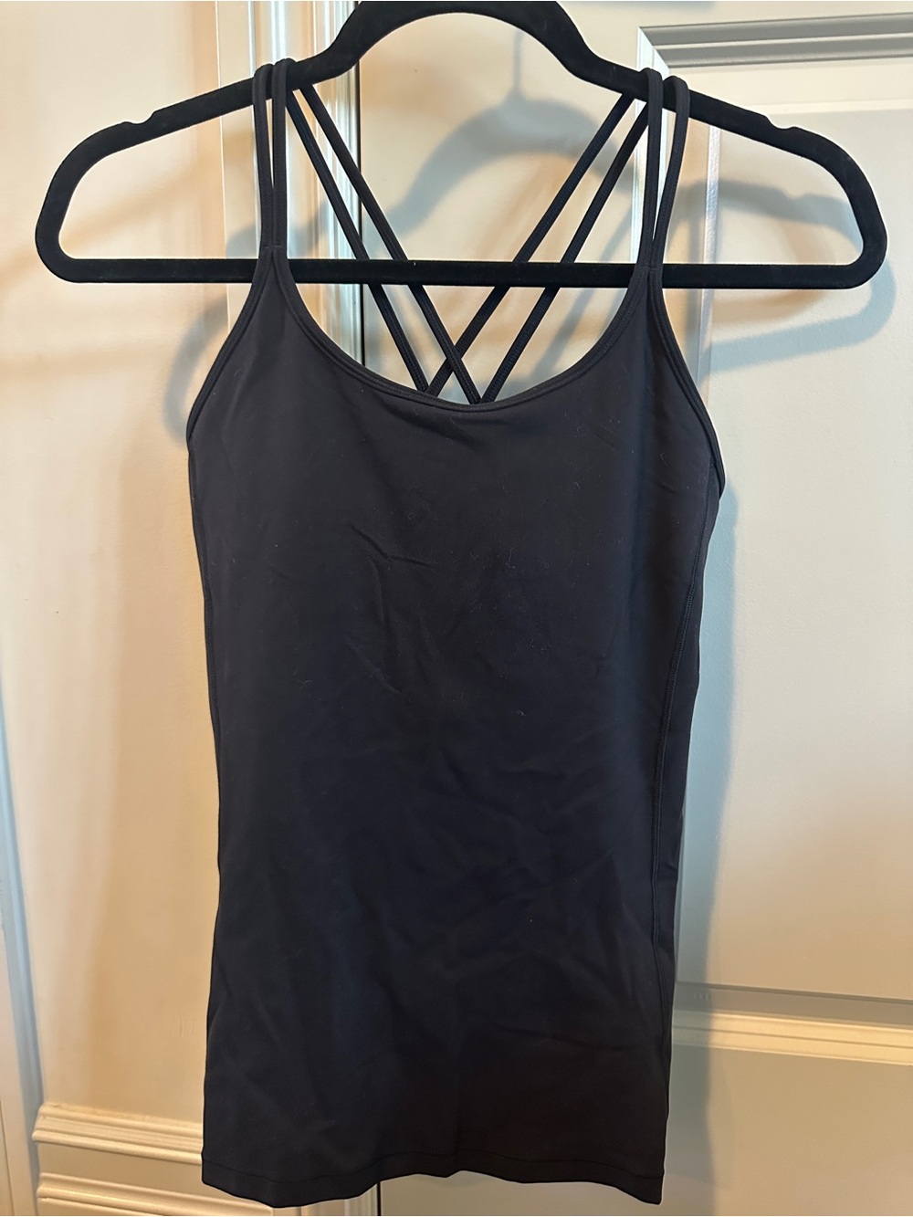 Lululemon Black Strappy Women's Tank Top